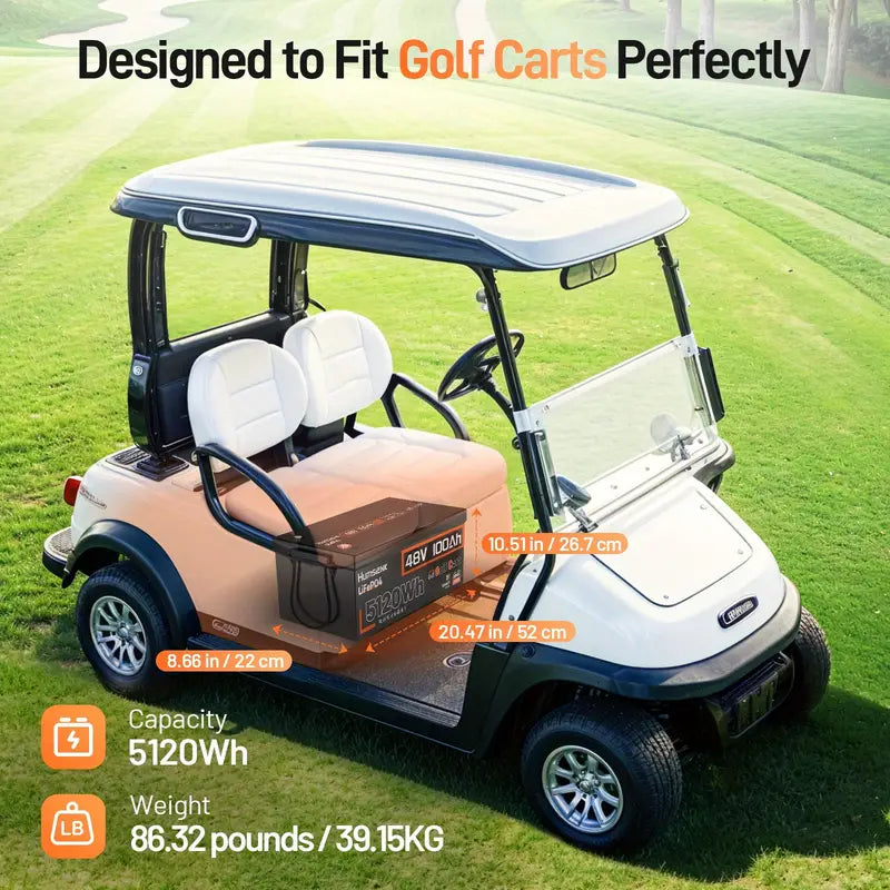 Lithium Golf Cart Batteries
